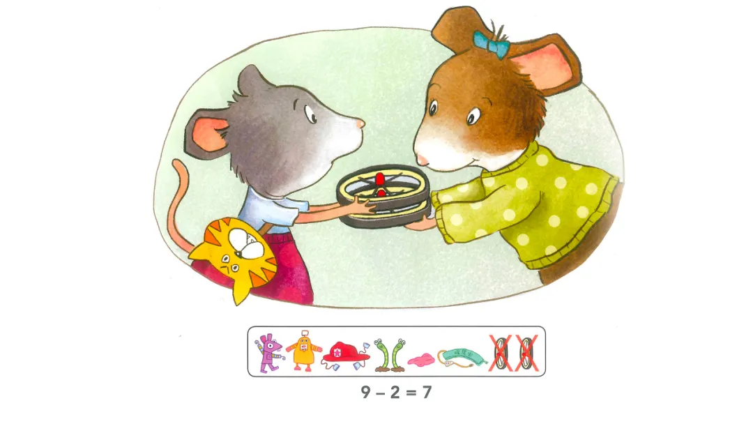 用20个数学概念做好2-6岁数学启蒙：《鼠小弟爱数学》